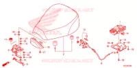 SELLE pour Honda SUPER CUB 125 ABS de 2019