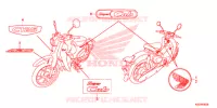 EMBLEME pour Honda SUPER CUB 125 ABS de 2020