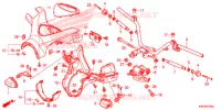 GUIDON   CARENAGE pour Honda SUPER CUB 125 ABS de 2020