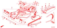 BRAS OSCILLANT pour Honda CB 1000 R ABS de 2020