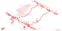 CLIGNOTANT pour Honda CB 650 R CHROMOSPHERE RED de 2020