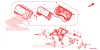 COMPTEUR pour Honda CB 650 R CHROMOSPHERE RED de 2020