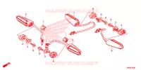CLIGNOTANT pour Honda CB 125 R ABS de 2020