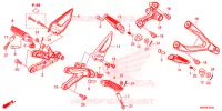 REPOSE PIED pour Honda CBR 1000 RR de 2021