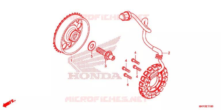 ALTERNATEUR Honda MOTO 1000 CBR 2021  CBR1000STM