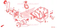 CARTER   POMPE   FILTRE A HUILE pour Honda CBR 500 R ABS de 2020
