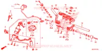 GUIDON   TE DE FOURCHE pour Honda CBR 500 R ABS de 2020