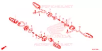 CLIGNOTANT pour Honda CBR 500 R ABS de 2020
