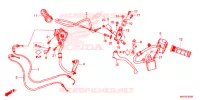 LEVIER DE GUIDON   CABLE   COMMODO pour Honda CBR 500 R de 2020