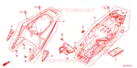COUVERCLES LATERAUX pour Honda CBR 600 RR ABS BLACK de 2020