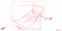 SELLE pour Honda CRF 110 de 2020