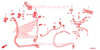LEVIER DE GUIDON   CABLE   COMMODO (CRF125F/FB'19,'20) pour Honda CRF 125 F BIG WHEELS de 2020