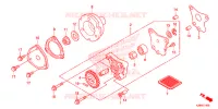 POMPE A HUILE pour Honda CRF 125 F BIG WHEELS de 2020