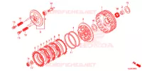 EMBRAYAGE pour Honda CRF 250 L de 2020