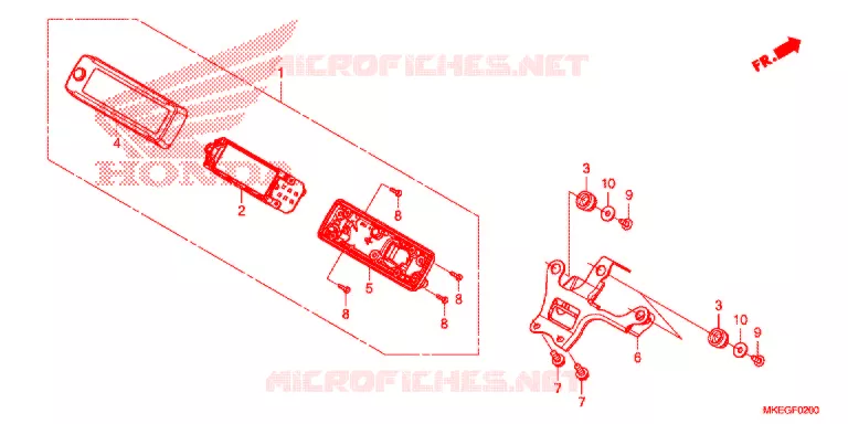 COMPTEUR Honda MOTO 450 CRF 2020  CRF450LL