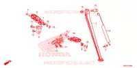 REPOSE PIED   BEQUILLE pour Honda CRF 450 X de 2020
