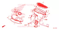 FILTRE A AIR pour Honda GL 1800 GOLD WING de 2020