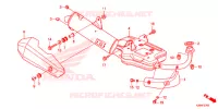 SILENCIEUX D'ECHAPPEMENT pour Honda GROM 125 de 2020