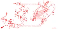 SILENCIEUX D'ECHAPPEMENT pour Honda NC 750 S ABS de 2020