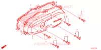 COUVERCLE GAUCHE pour Honda 50 METROPOLITAN de 2021