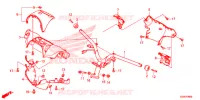 GUIDON   CARENAGE pour Honda 50 METROPOLITAN de 2021