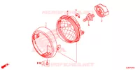 PHARE pour Honda 50 METROPOLITAN de 2021