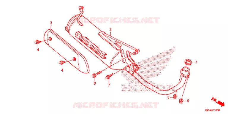 SILENCIEUX D'ECHAPPEMENT Honda SCOOTER 50 RUCKUS 2019  NPS50K_A