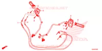 COMMODO   LEVIER   CABLE pour Honda FORZA 300 ABS de 2020