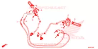 COMMODO   LEVIER   CABLE pour Honda FORZA 300 ABS de 2020