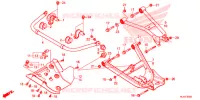 TRIANGLES   BARRE ANTI ROULIS pour Honda PIONEER 1000 M3 EPS de 2020