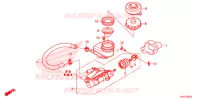 MAITRE CYLINDRE DE FREIN AVANT pour Honda PIONEER 1000 M5 BASE de 2020