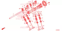 ARBRE A CAMES   SOUPAPE pour Honda TALON 1000 R FOX LIVE VALVE de 2021