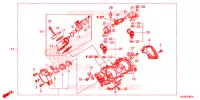 CORPS DE PAPILLON pour Honda TALON 1000 R FOX LIVE VALVE de 2021