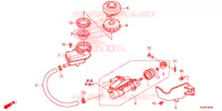 MAITRE CYLINDRE DE FREIN pour Honda TALON 1000 R FOX LIVE VALVE de 2021
