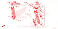 AMORTISSEUR ARRIERE pour Honda TALON 1000 X de 2020
