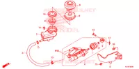 MAITRE CYLINDRE DE FREIN pour Honda TALON 1000 X4 FOX LIVE de 2020