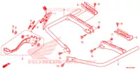 REPOSE PIED   PEDALE pour Honda FOURTRAX 420 RANCHER 4X4 AT DCT IRS de 2020