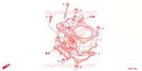CYLINDRE pour Honda FOURTRAX 680 RINCON RED de 2020