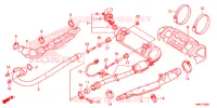 SILENCIEUX D'ECHAPPEMENT pour Honda FOURTRAX 680 RINCON RED de 2020