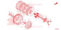 EMBRAYAGE pour Honda SPORTRAX TRX 90 de 2020
