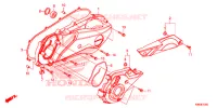 COUVERCLE GAUCHE pour Honda PCX 125 de 2019
