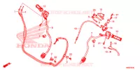 LEVIER DE GUIDON   CABLE   COMMODO pour Honda PCX 125 de 2019
