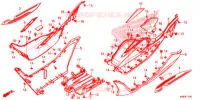 MARCHE PIEDS pour Honda PCX 125 de 2019