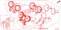 COMPTEUR pour Honda CB 1100 RS de 2020