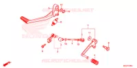 PEDALE pour Honda CB 1100 RS de 2020
