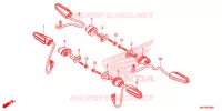 CLIGNOTANT pour Honda CB 500 F ABS de 2020