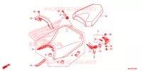 SELLE pour Honda CB 500 F ABS de 2020