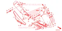 SILENCIEUX D'ECHAPPEMENT pour Honda CB 500 F ABS de 2020