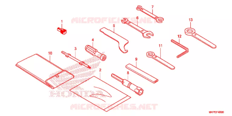 OUTIL Honda MOTO 500 CB 2020  CB500FAL