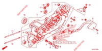 CARTER DE VILEBREQUIN GAUCHE pour Honda CLICK 125 I RACING de 2014